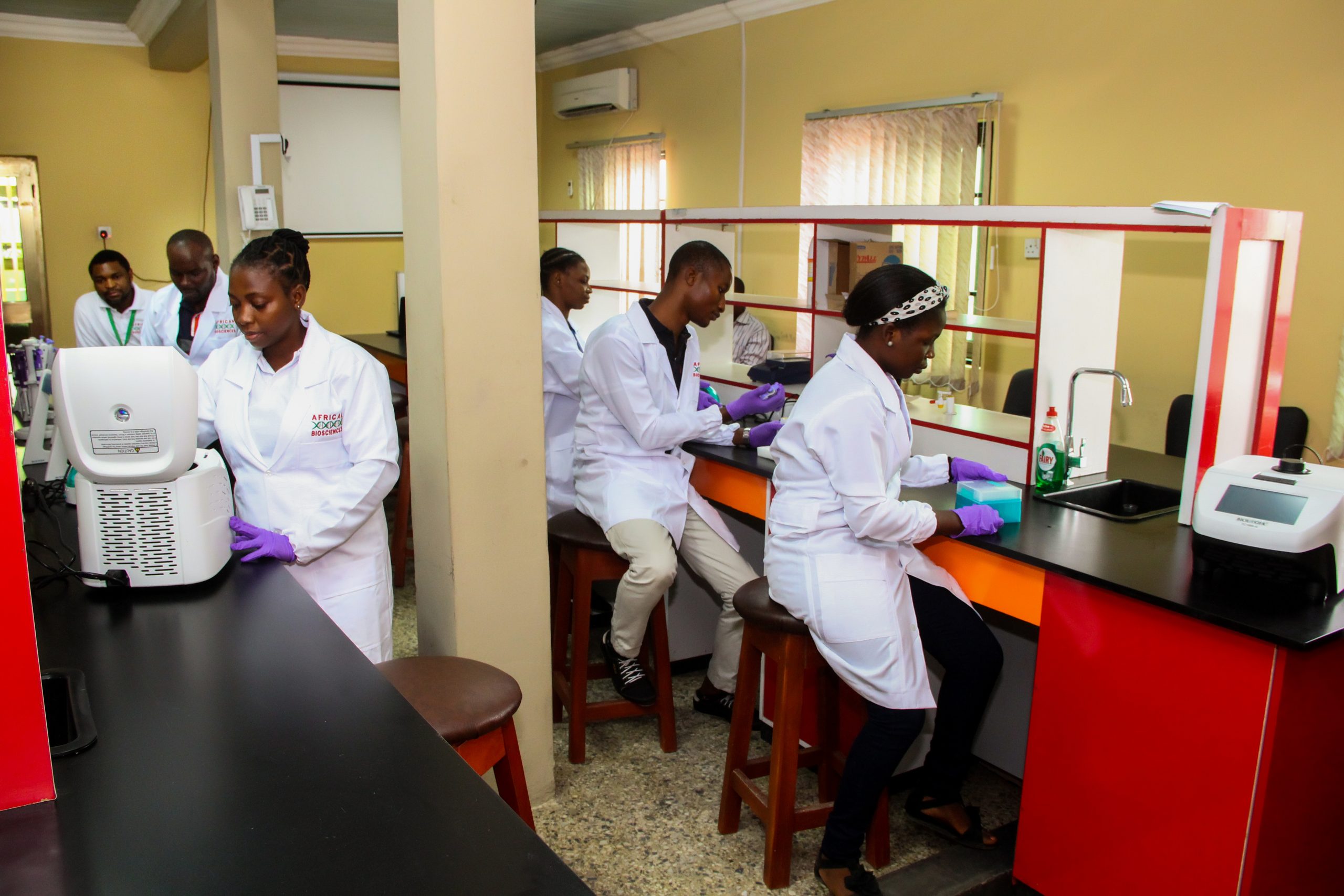 African Biosciences Lab Work